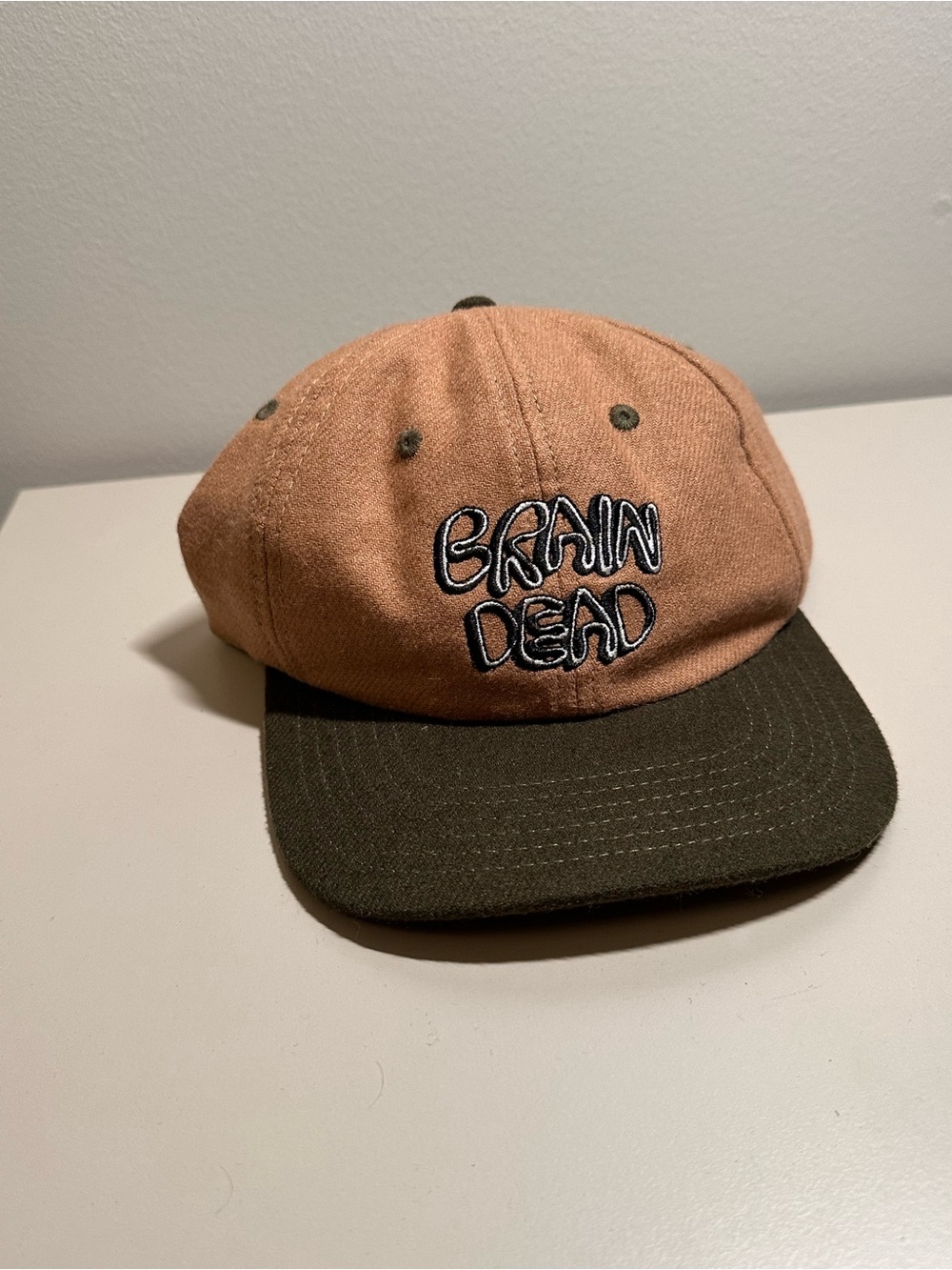 Brain Dead Two-Tone Cotton Cap